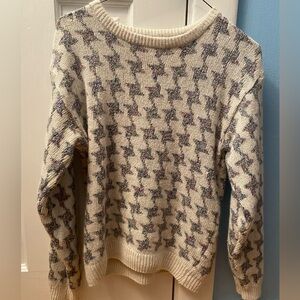 Collage Pullover Sweater